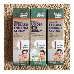 ‼️‼️BEAUTY GURU - NATURAL EYE LASH/UNDEREYE SERUM BUNDLE‼️‼️